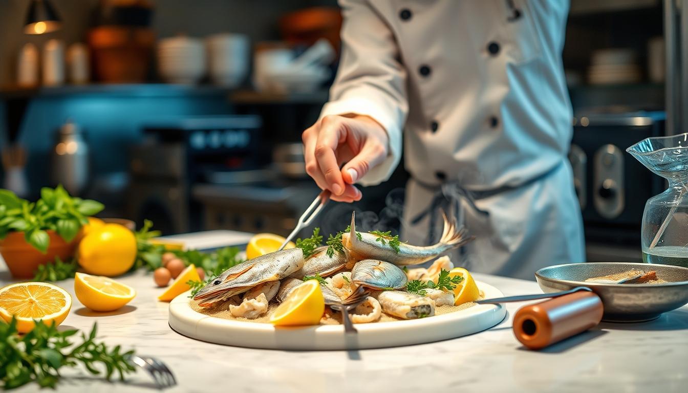 Fresh seasonal ingredients arranged for home cooking